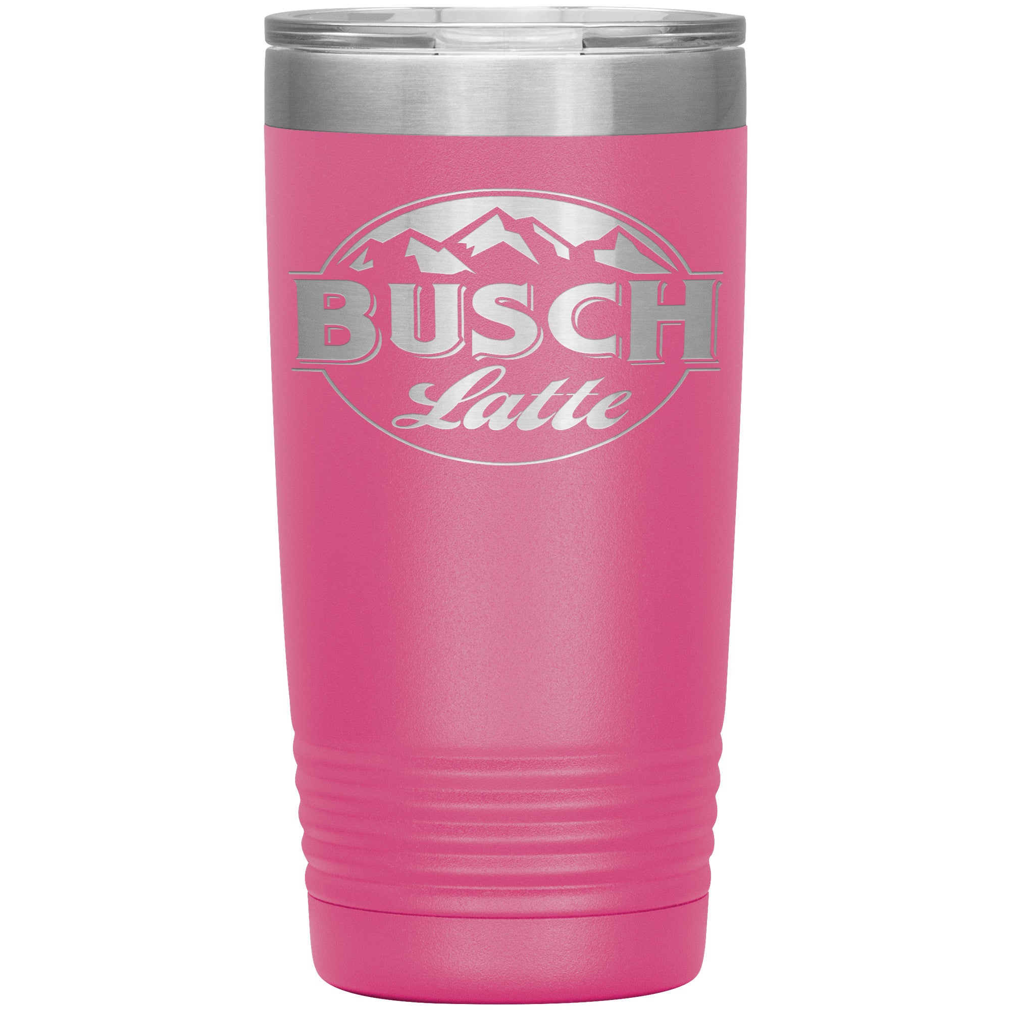 Busch latte metal sales koozie