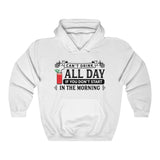 Can't Drink All Day Bloody Mary Unisex Heavy Blend™ Hooded Sweatshirt