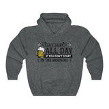 Can't Drink All Day Beer Unisex Heavy Blend™ Hooded Sweatshirt