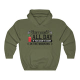 Can't Drink All Day Bloody Mary Unisex Heavy Blend™ Hooded Sweatshirt