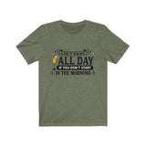 Can't Drink All Day If You Don't Start In The Morning Mimosa T-Shirt