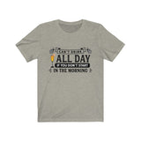 Can't Drink All Day If You Don't Start In The Morning Mimosa T-Shirt