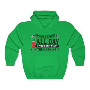 Can't Drink All Day Bloody Mary Unisex Heavy Blend™ Hooded Sweatshirt
