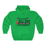 Can't Drink All Day Bloody Mary Unisex Heavy Blend™ Hooded Sweatshirt