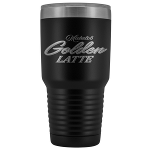 Mich Golden Latte 30 Ounce Tumbler